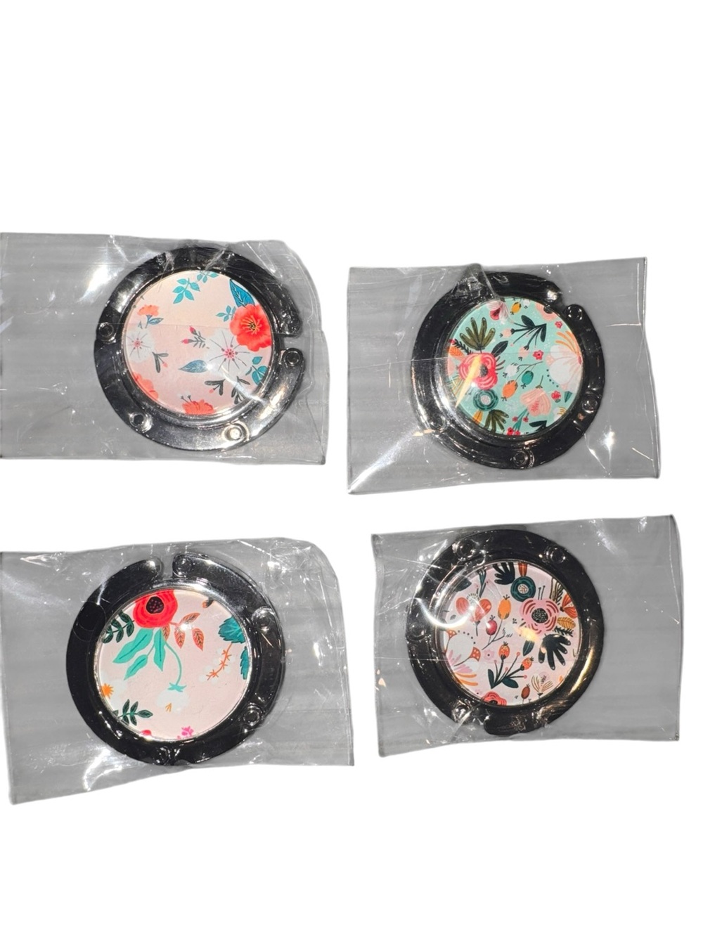 PICK 1 - Floral Foldable Handbag Hook